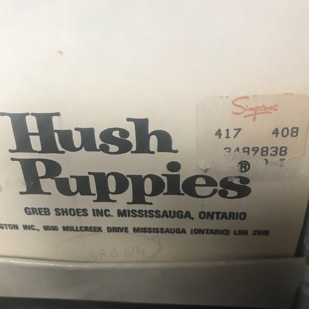Vintage Hush Puppies’ Men’s Leather Loafers - Size 7.5 - Picture 9 of 12